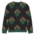 Load image into Gallery viewer, Flaming Clover Knitted Sweater
