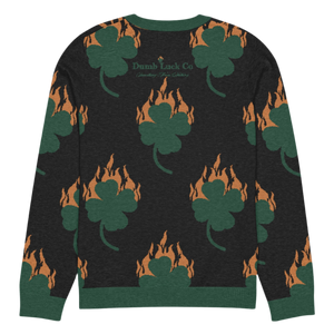 Flaming Clover Knitted Sweater
